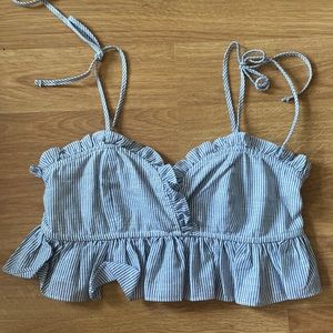 Storia pinstripe tank top